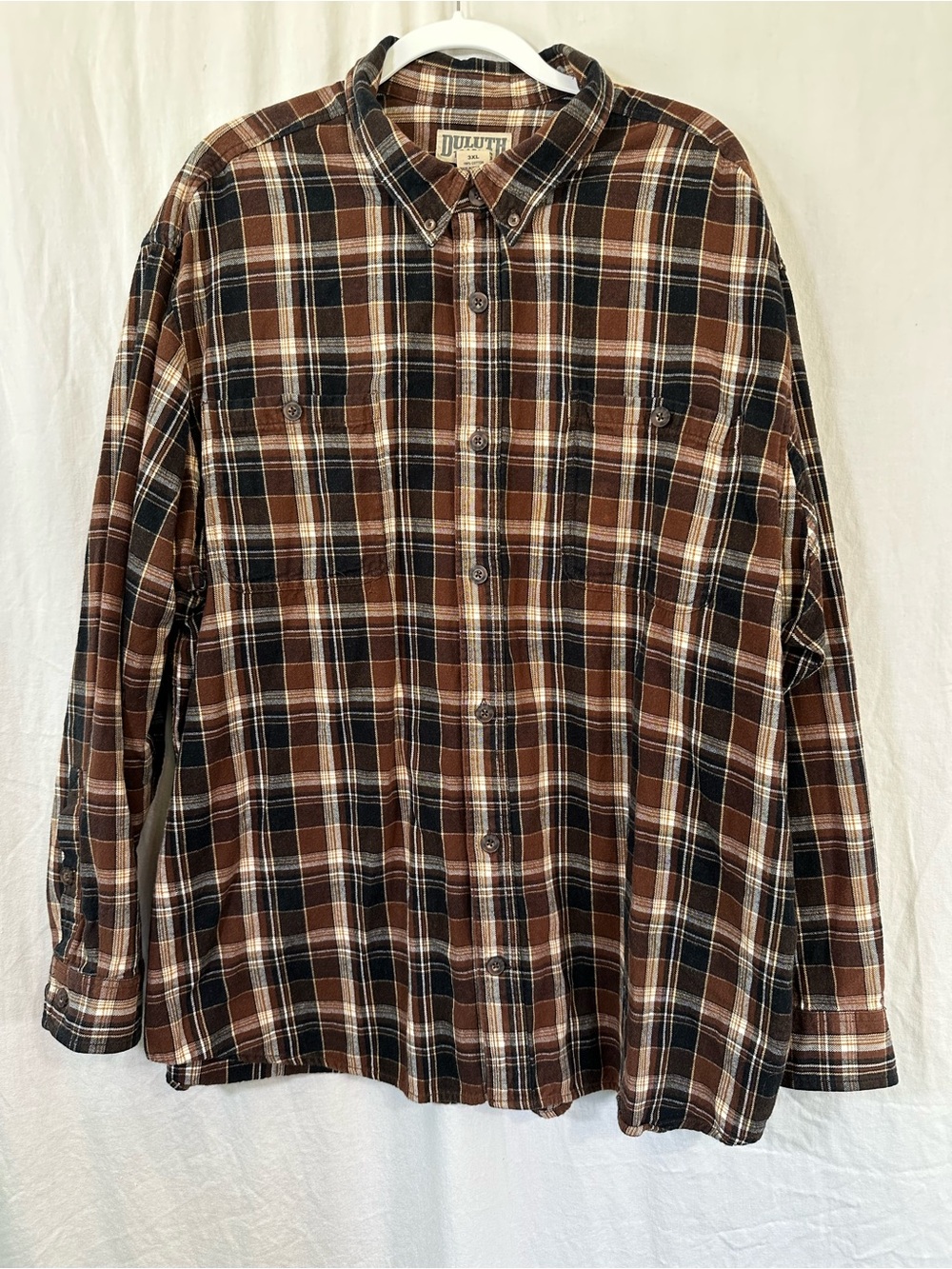 Duluth Trading Co Sz 3X Flannel Shirt